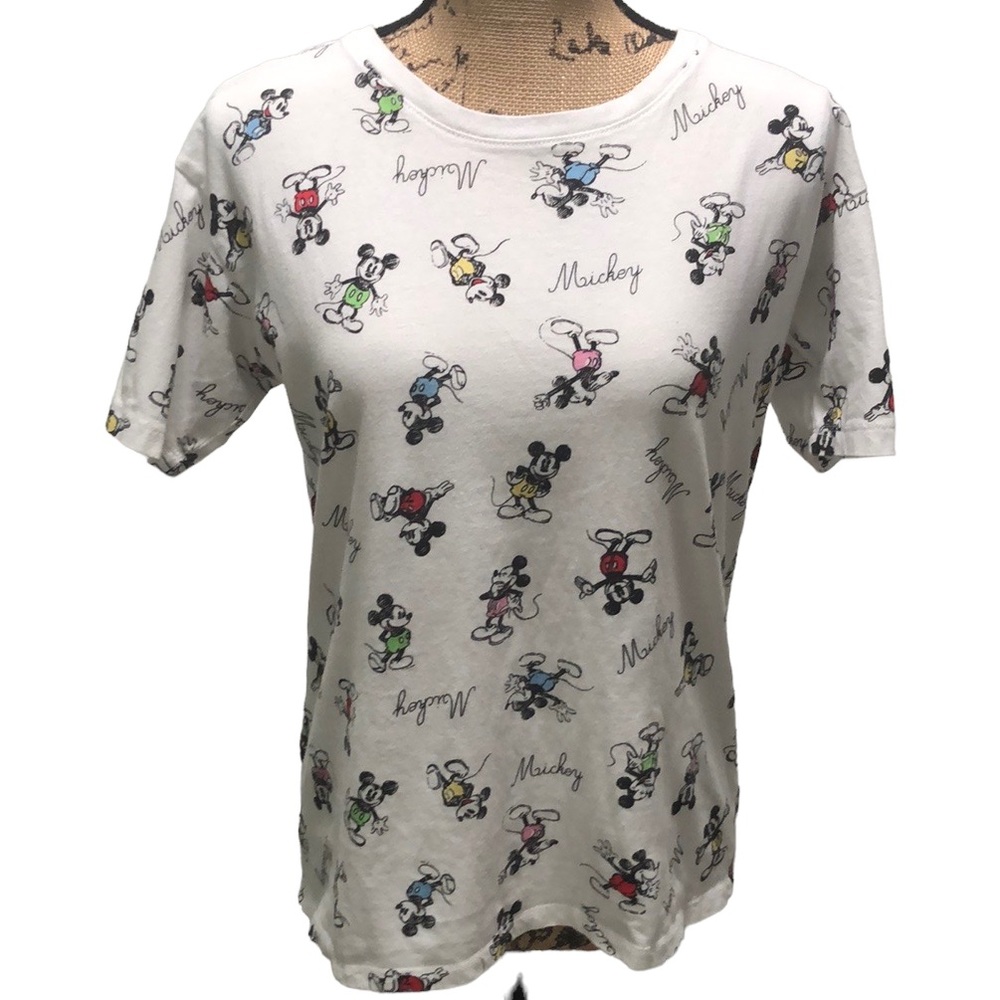 {Disney} Mickey Mouse All Over Print Tee